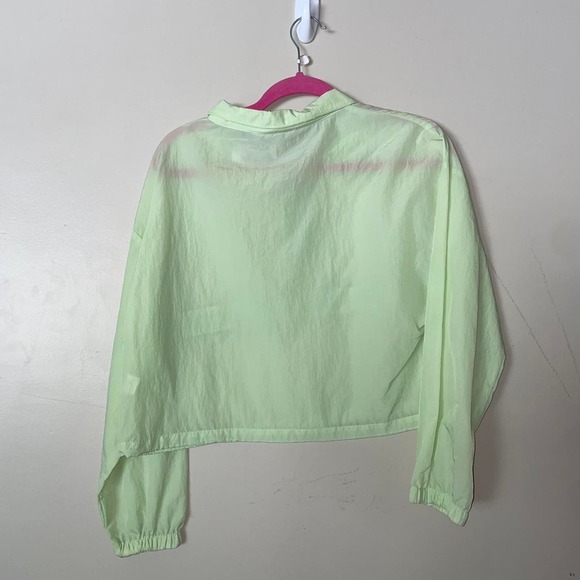 Mint green windbreaker new - Picture 2 of 3